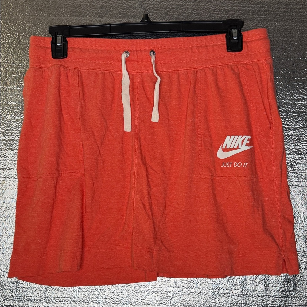 Nike Women's Bright Orange Athletic Skirt
